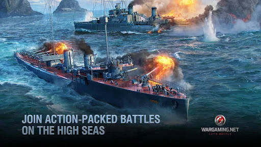 Download World of Warships Blitz Terbaru – Game Perang Laut Gratis - Screenshot 8
