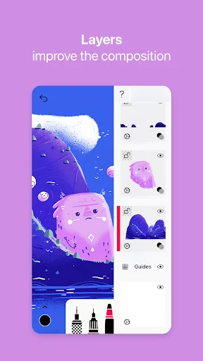 Download Tayasui Sketches Terbaru – Aplikasi Gambar Digital Gratis - Screenshot 4