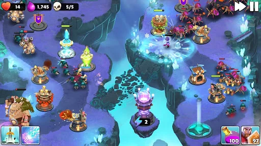 Download Castle Creeps – Tower Defense Terbaru – Strategi Seru - Screenshot 5