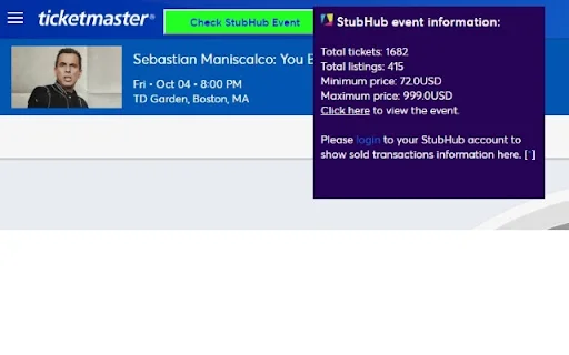 Download Ticket Flipping Toolbox Terbaru – Alat Analisis Tiket - Screenshot 2