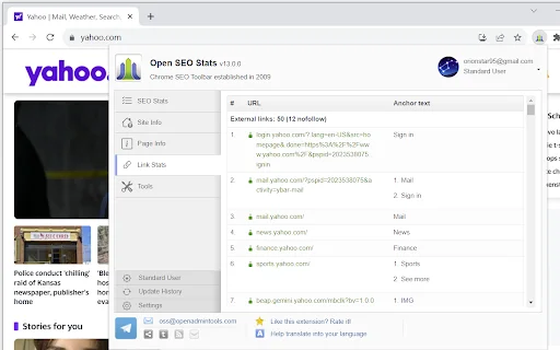 Open SEO Stats: Cek Peringkat & Analisis SEO Website Gratis - Screenshot 4