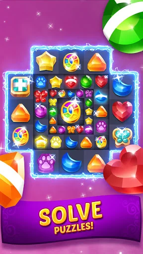 Download Genies & Gems Terbaru – Puzzle Match 3 Gratis - Screenshot 3