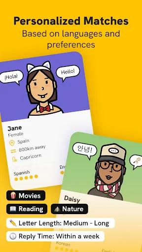 Download Slowly Terbaru – Temukan Sahabat Pena Global Gratis - Screenshot 3