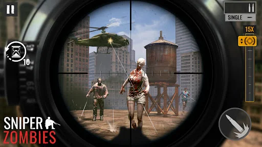 Download Sniper Zombies Offline Terbaru – Game Menembak Seru - Screenshot 1