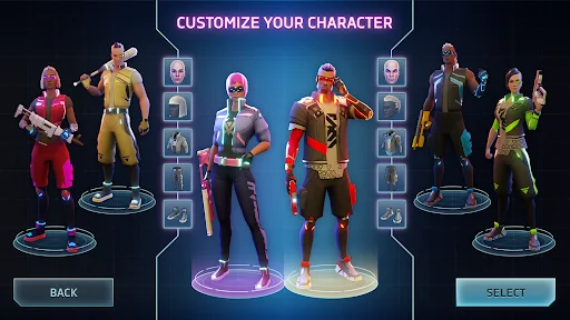 Download Cyberika: Action Cyberpunk RPG Terbaru – Game Aksi Seru - Screenshot 3