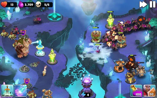 Download Castle Creeps – Tower Defense Terbaru – Strategi Seru - Screenshot 17