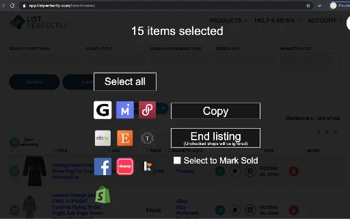 Download List Perfectly Multi-Channel – Cross-Listing Marketplace - Screenshot 1