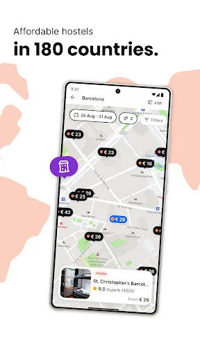 Download Hostelworld Terbaru – Aplikasi Booking Hostel Terbaik - Screenshot 3