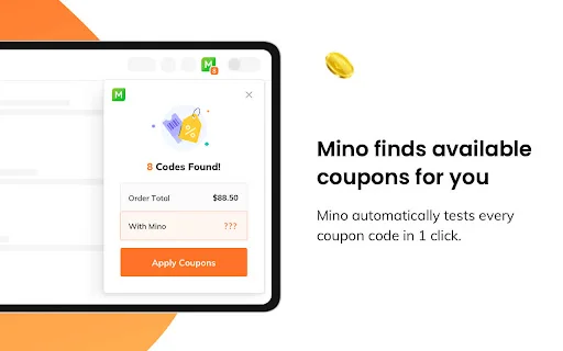 Download Mino: Kupon Otomatis & Cashback Terbaik – Gratis - Screenshot 1