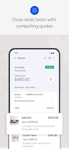 Download Zoho Invoice Terbaru – Aplikasi Faktur Gratis - Screenshot 7