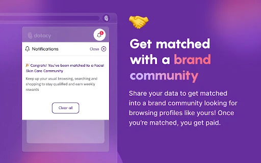 Download Datacy Terbaru – Monetisasi Data Browsing Gratis - Screenshot 3