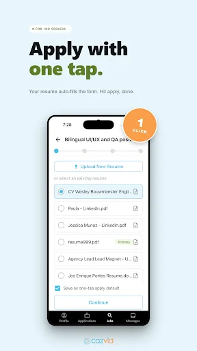 Download CazVid Terbaru – Buat CV Video & Lamar Kerja Cepat - Screenshot 3