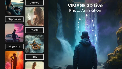 Download VIMAGE 3D Live Photo Terbaru – Animasi Foto Terbaik - Screenshot 15