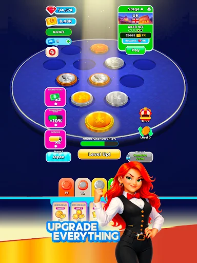 Download Idle Coin Flip: Clicker Terbaru – Game Idle Seru Gratis - Screenshot 10