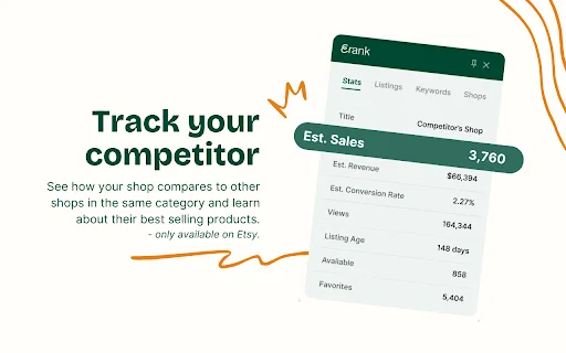 Download eRank SEO Terbaru – Optimasi Toko Etsy Anda Gratis - Screenshot 2
