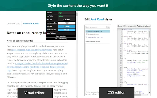 Download Just Read Terbaru – Ubah Tampilan Artikel Jadi Rapi - Screenshot 2