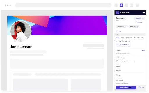 Download Ashby Terbaru – Ekstensi Perekrutan Terbaik Gratis - Screenshot 1