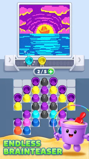 Download Sand Out: Color Sorting Terbaru – Game Puzzle Santai - Screenshot 4