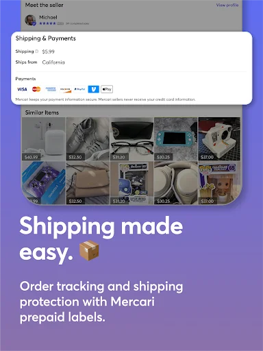 Download Mercari: Jual Beli Barang Bekas – Aplikasi Belanja Aman - Screenshot 21