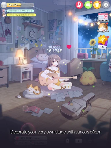 Download Guitar Girl Terbaru – Game Santai & Musik Menenangkan - Screenshot 19