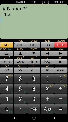 Download Panecal Scientific Calculator Terbaru – Kalkulator Ilmiah - Screenshot 4