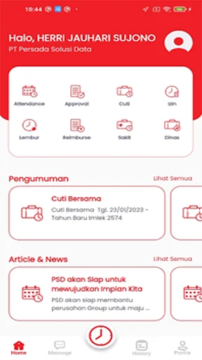 Download Persada HRIS Terbaru – Aplikasi Manajemen HR Praktis - Screenshot 6
