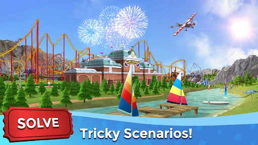 Download RollerCoaster Tycoon Touch Terbaru – Bangun Taman Hiburan - Screenshot 22