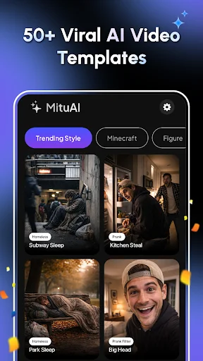 Download Mitu AI: Prank Video Generator Terbaru – Buat Video Lucu - Screenshot 2