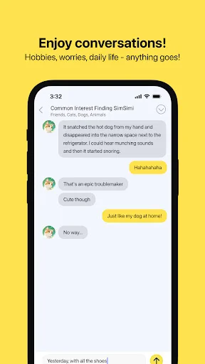 Download SimSimi APK Terbaru – Chatbot AI Seru & Interaktif - Screenshot 5
