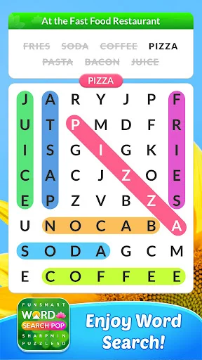 Download Word Search Pop Terbaru – Game Asah Otak Gratis - Screenshot 1