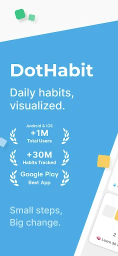 Download Habit Streak Tracker: DotHabit Terbaru – Bangun Kebiasaan - Screenshot 1