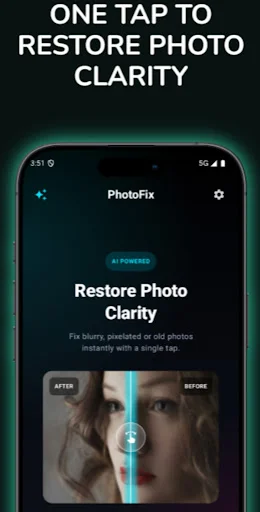 Download PhotoFix Terbaru – Jadikan Foto Blur Jadi Jernih - Screenshot 1
