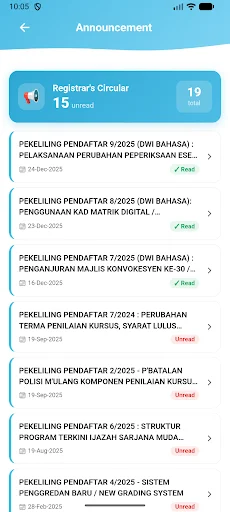 Download myOUM Terbaru – Aplikasi Kuliah Terintegrasi Terbaik - Screenshot 7