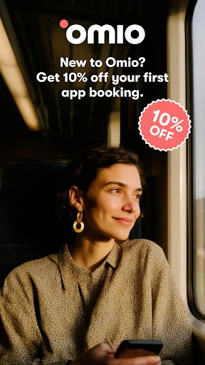 Download Omio: Pesan Tiket Kereta, Bus, & Pesawat Termurah - Screenshot 1