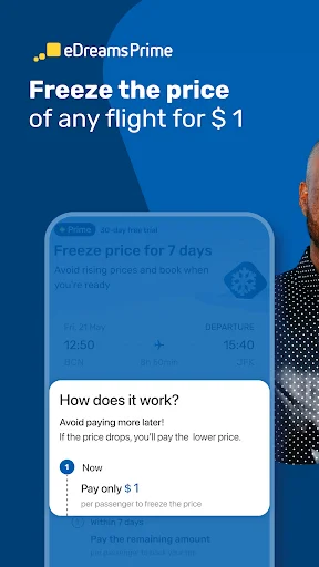 Download eDreams: Pesan Tiket Pesawat, Hotel & Mobil Murah - Screenshot 6