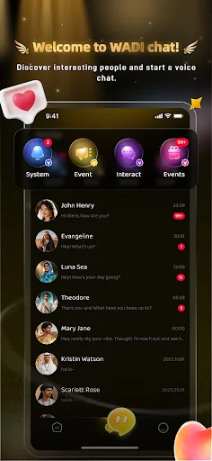 Download Wadi Chat Terbaru – Ruang Obrolan Suara Gratis - Screenshot 2