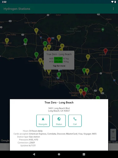 Download Hydrogen Stations USA Terbaru – Temukan SPBU Hidrogen - Screenshot 19