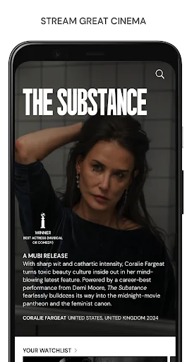 Download MUBI: Curated Cinema Terbaru – Film Indie Terbaik - Screenshot 1