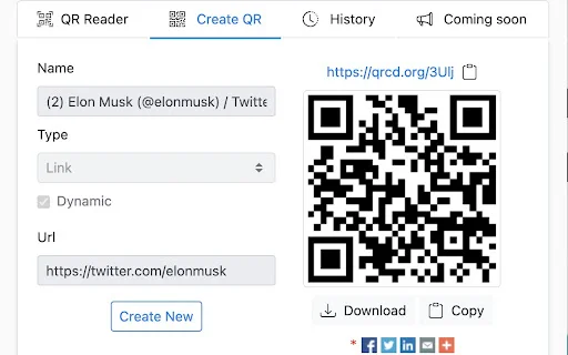 QR Code Reader Chrome: Scan & Buat QR Code Gratis di Browser - Screenshot 2