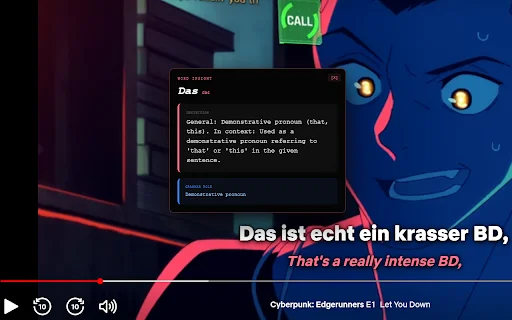 Download RemFluent Terbaru – Belajar Bahasa via Netflix Gratis - Screenshot 1