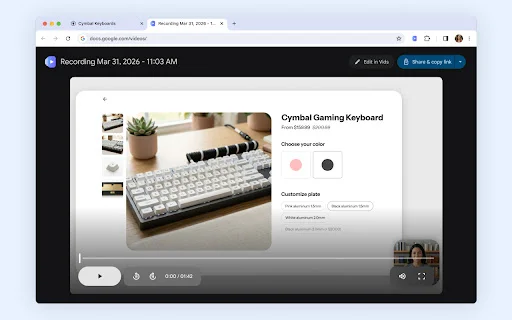Google Vids Screen Recorder: Rekam Layar Gratis & Mudah - Screenshot 3
