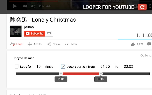Looper for YouTube Terbaru – Putar Ulang Video Otomatis - Screenshot 2