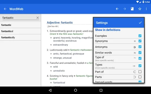 Download Dictionary – WordWeb Terbaru – Kamus Inggris Offline - Screenshot 7