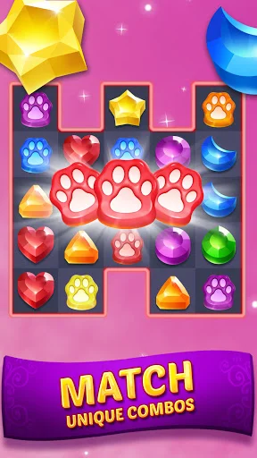 Download Genies & Gems Terbaru – Puzzle Match 3 Gratis - Screenshot 1
