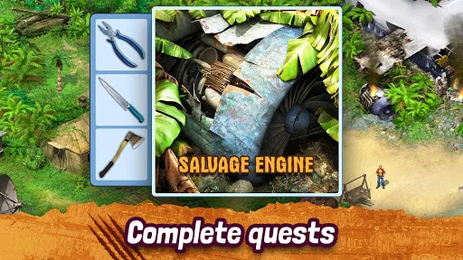 Download Survivors: Match 3・Lost Island – Puzzle Seru Gratis - Screenshot 19