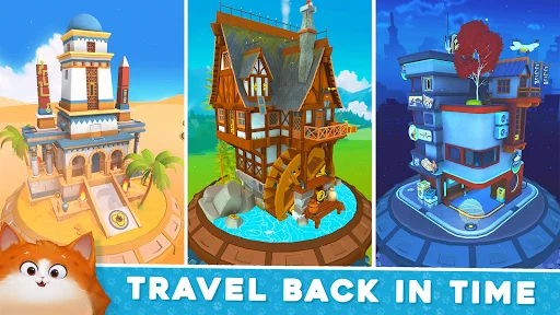 Download Cats in Time – Puzzle Kucing Lucu Terbaru Gratis - Screenshot 1