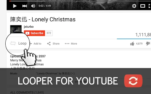 Looper for YouTube Terbaru – Putar Ulang Video Otomatis - Screenshot 1