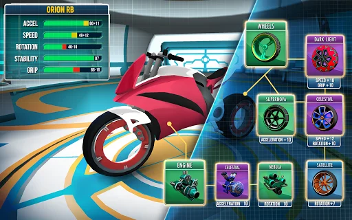 Download Gravity Rider: Game Balap Motor 3D Futuristik Terbaik - Screenshot 11