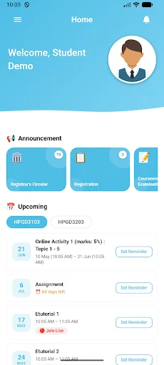 Download myOUM Terbaru – Aplikasi Kuliah Terintegrasi Terbaik - Screenshot 2