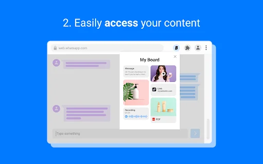 Download Boards Chrome Extension – Kelola Konten Bisnis Anda - Screenshot 3